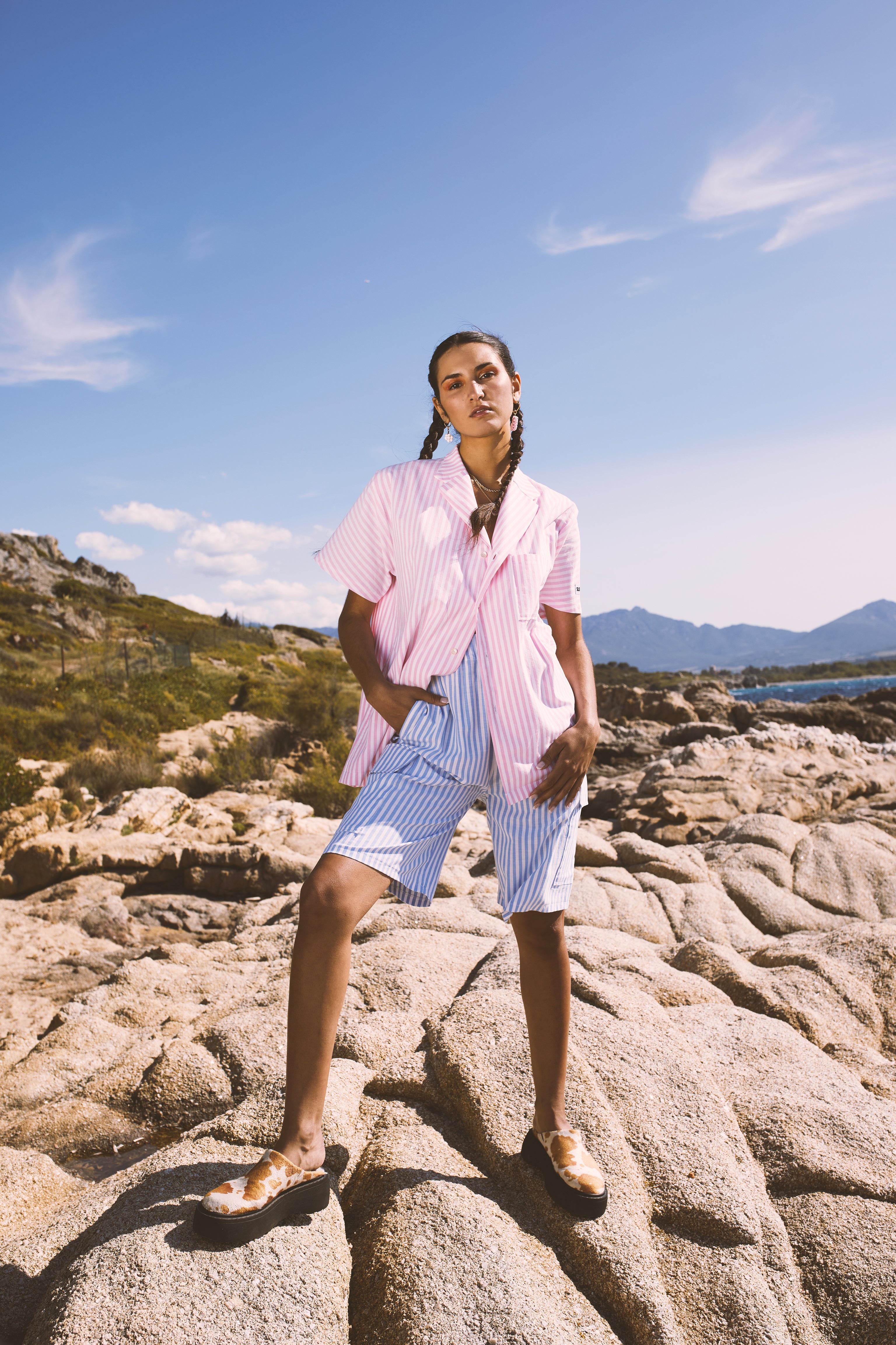 Bermuda en coton