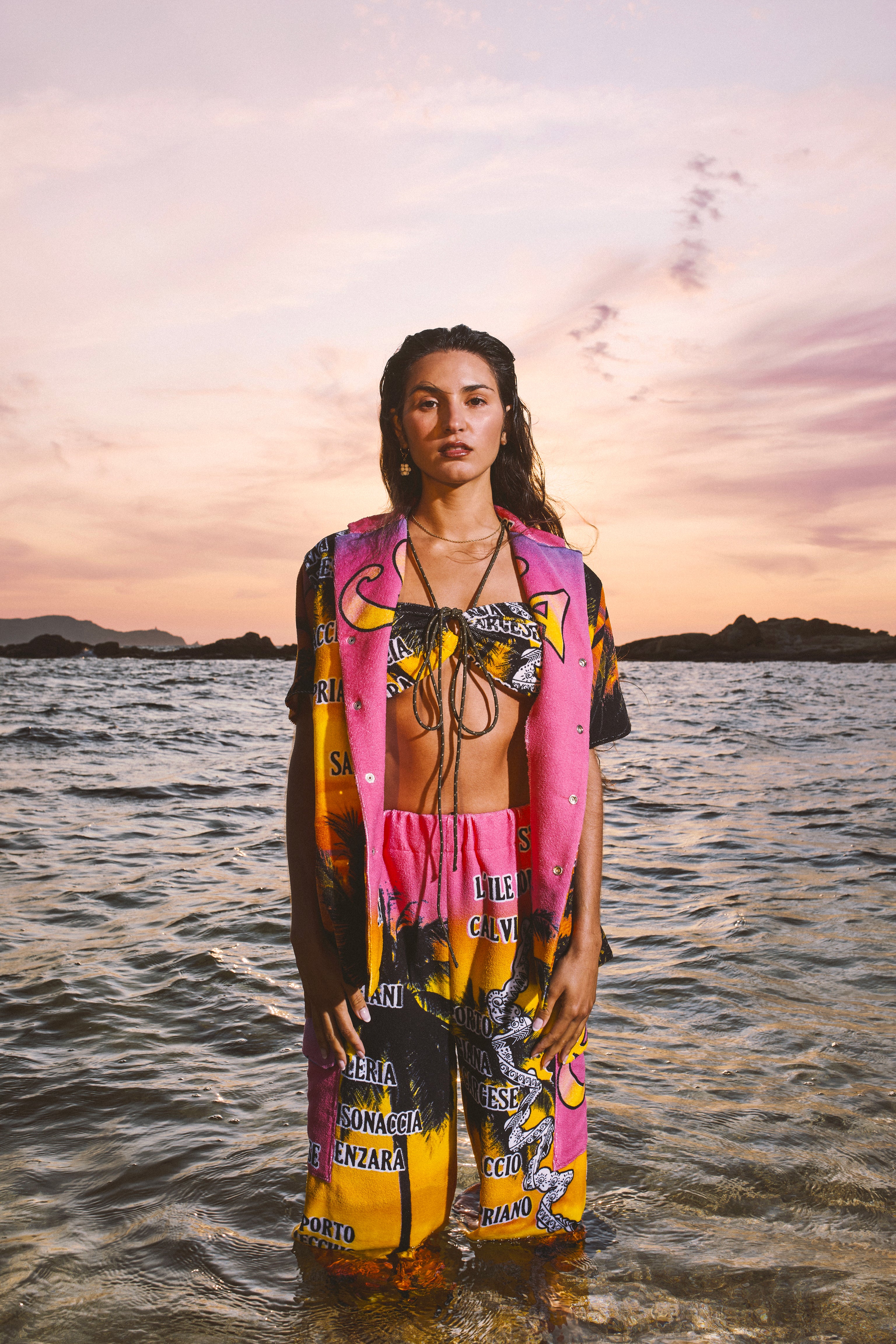 Chemise manches courtes en éponge