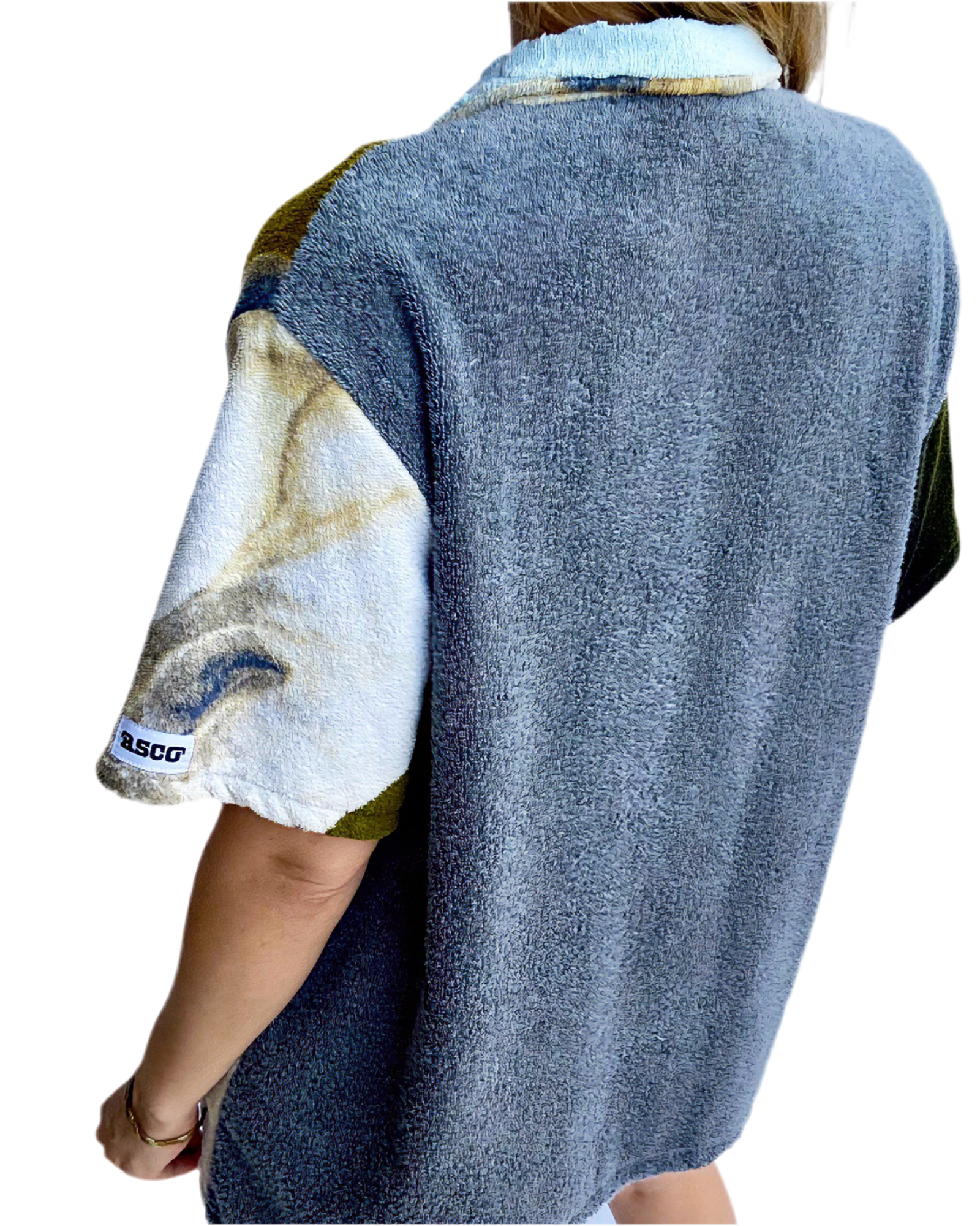 Chemise oversize en éponge