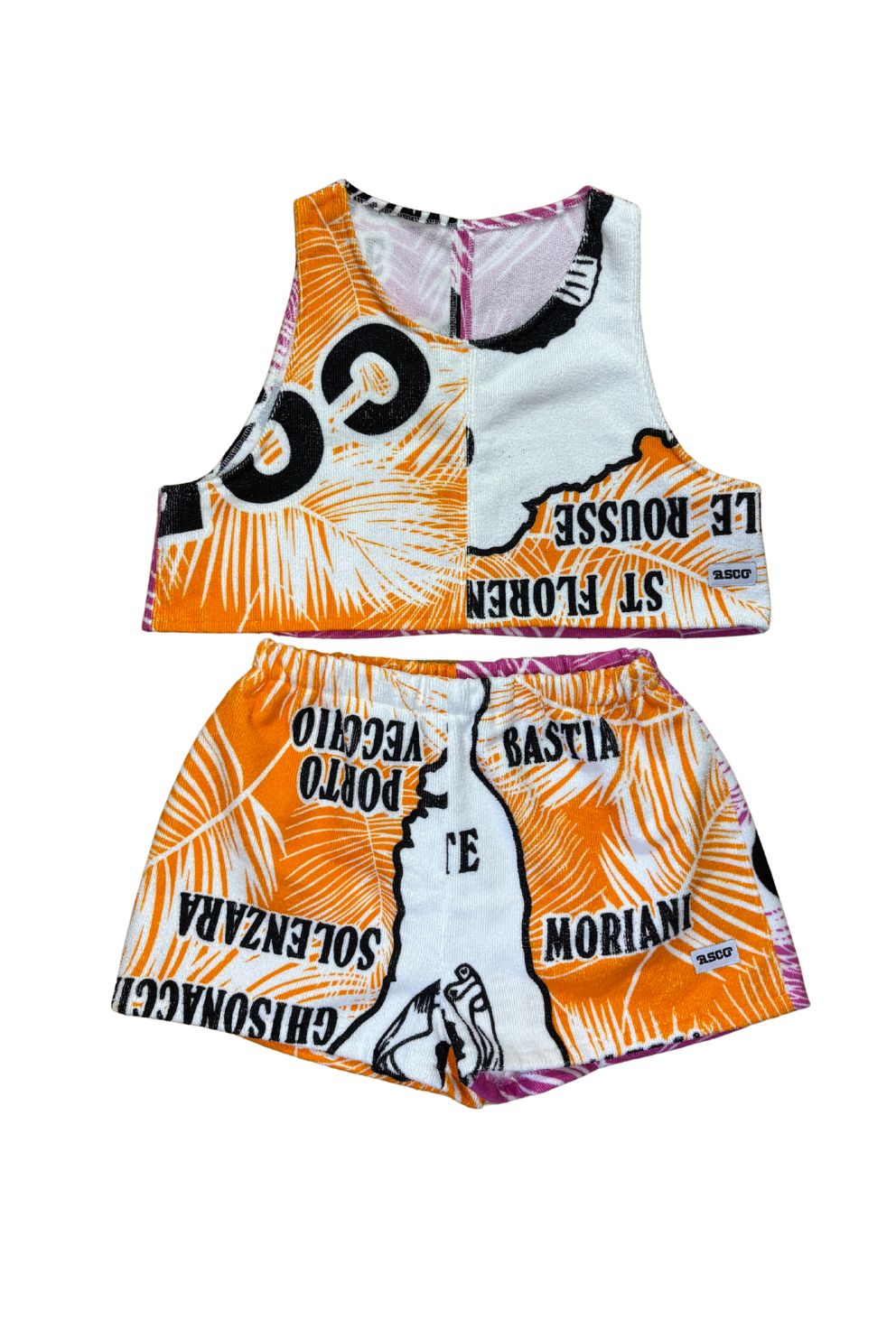 Ensemble de plage Corsica ORANGE