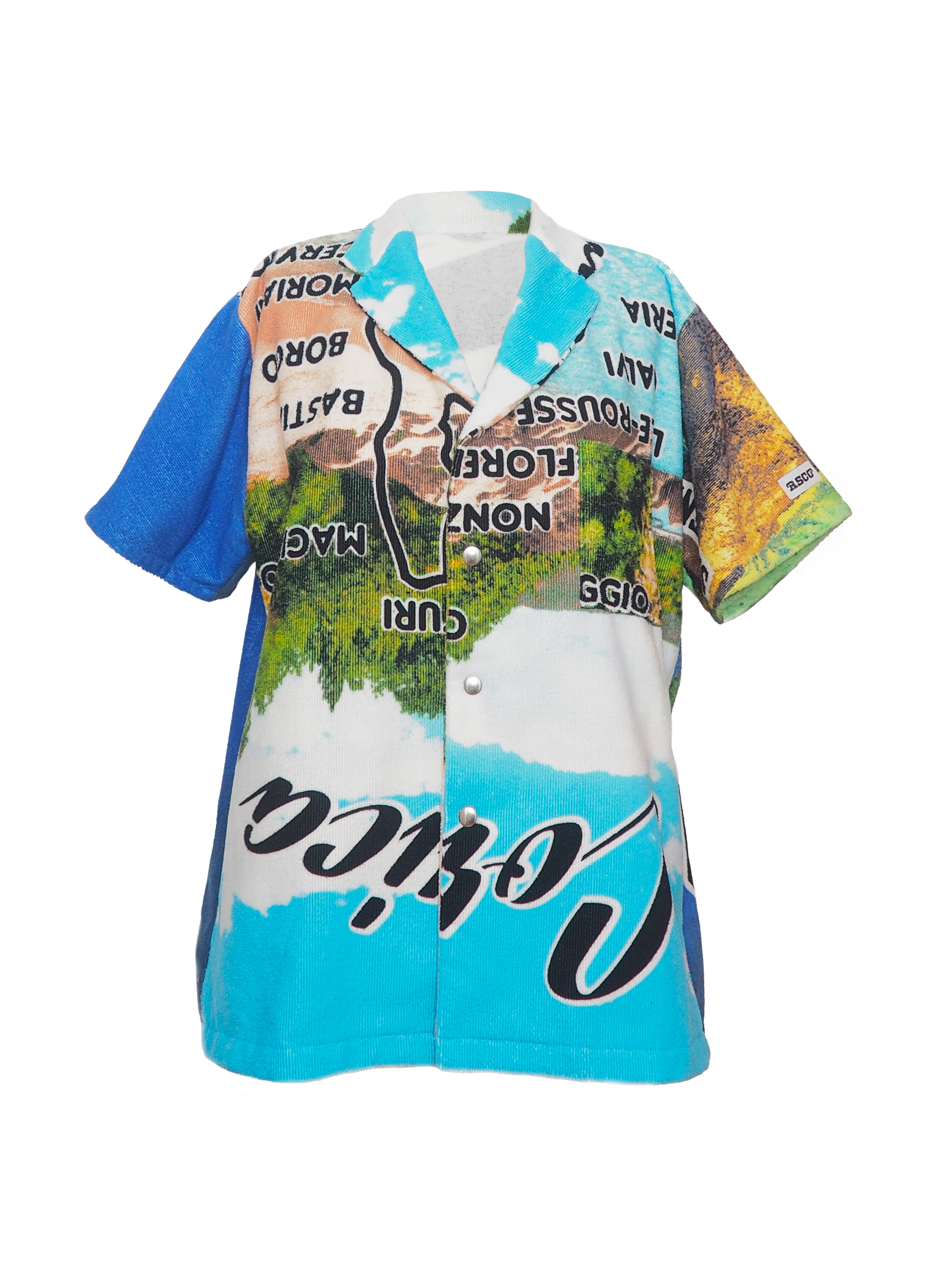 Chemise manches courtes en éponge