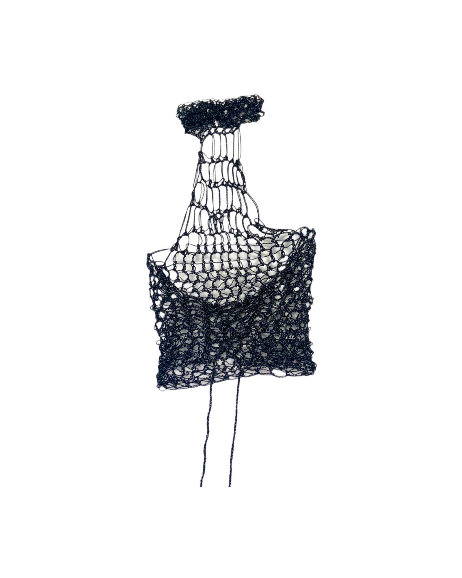 Top crochet réfléchissant