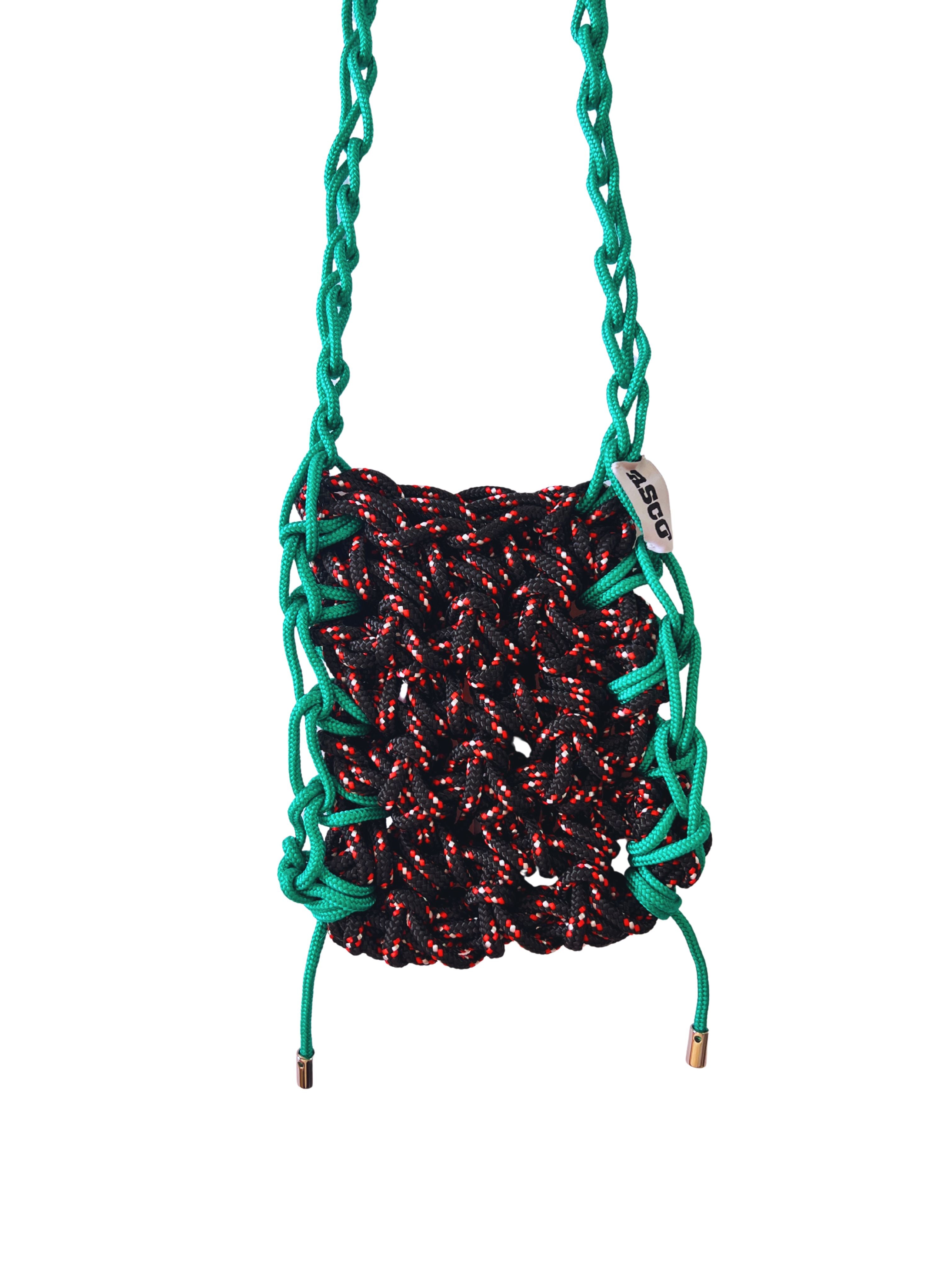 Mini sac bandoulière crochet