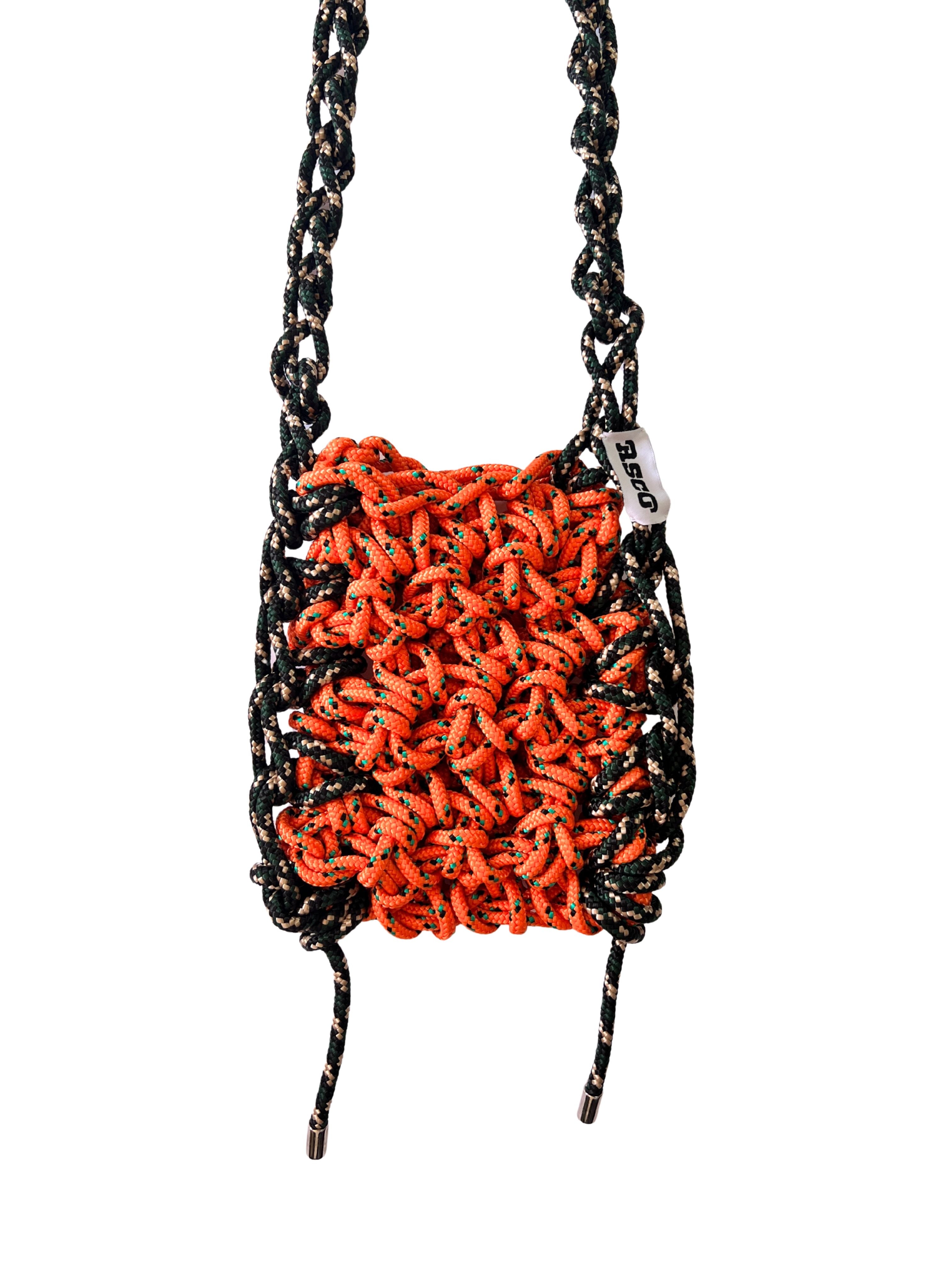 Mini sac bandoulière crochet