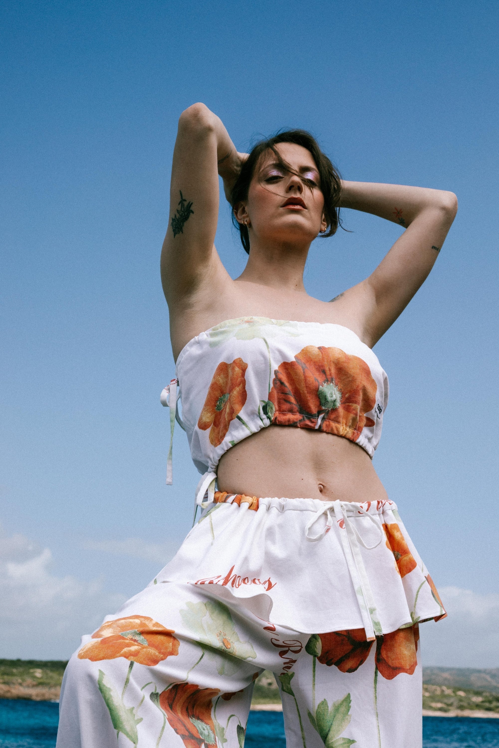 Top bandeau ROSA coquelicots