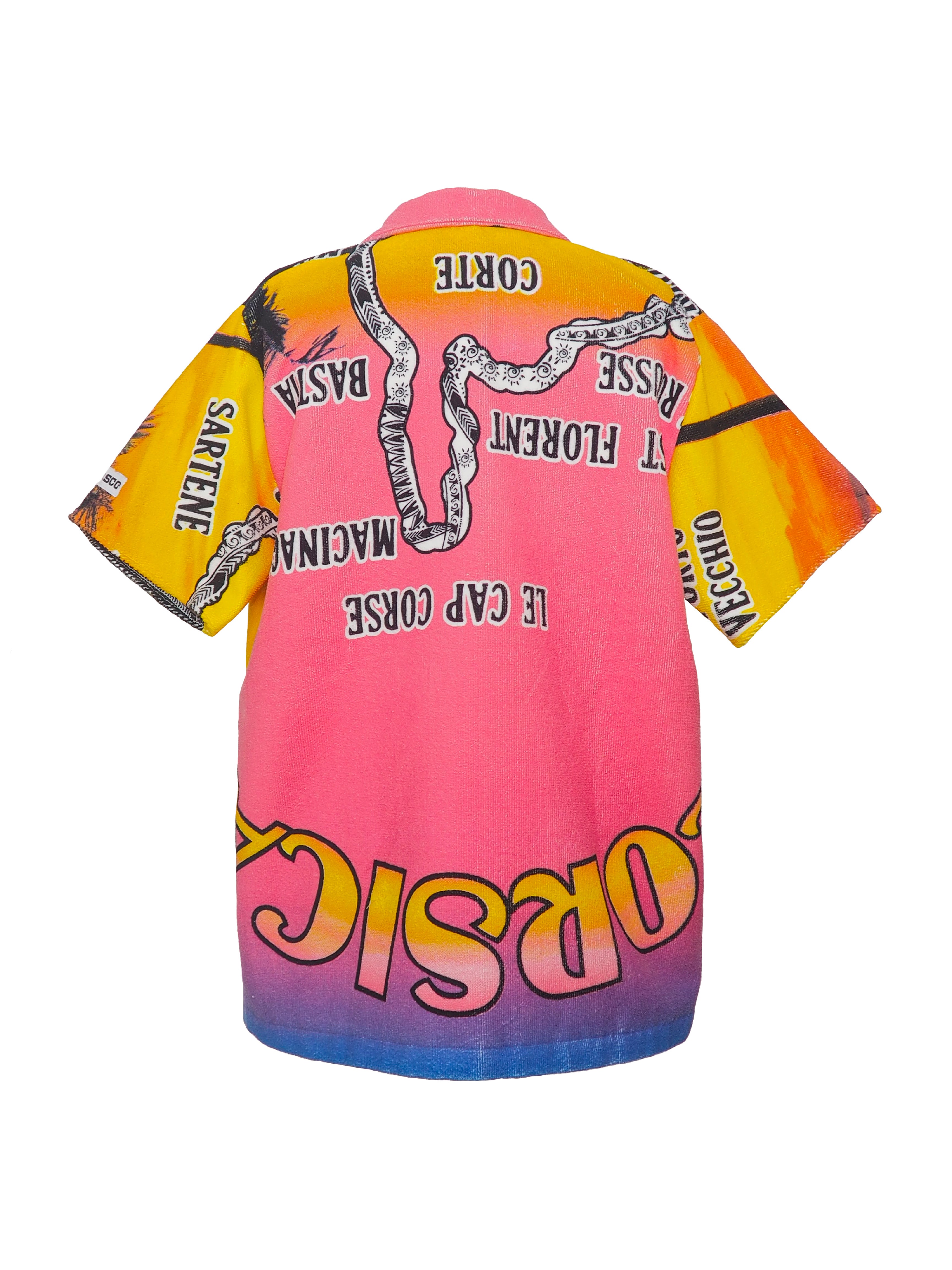 Chemise manches courtes en éponge